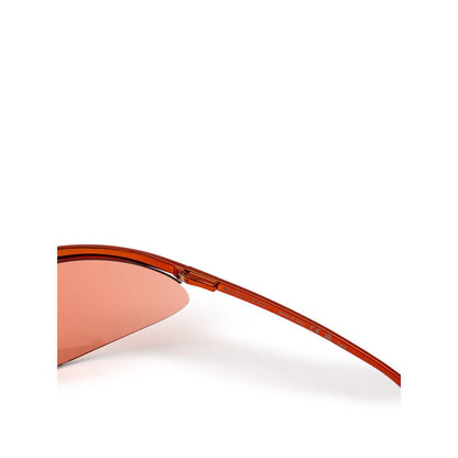 Bottega Veneta Orange Metal Sunglasses