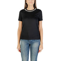 Only Black Cotton T-Shirt