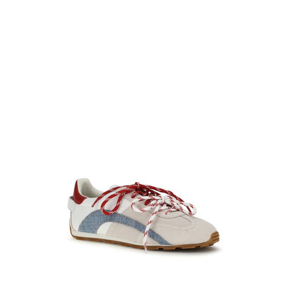 Dsquared² Multicolor Calf Leather Bos Taurus Low Top Sneakers