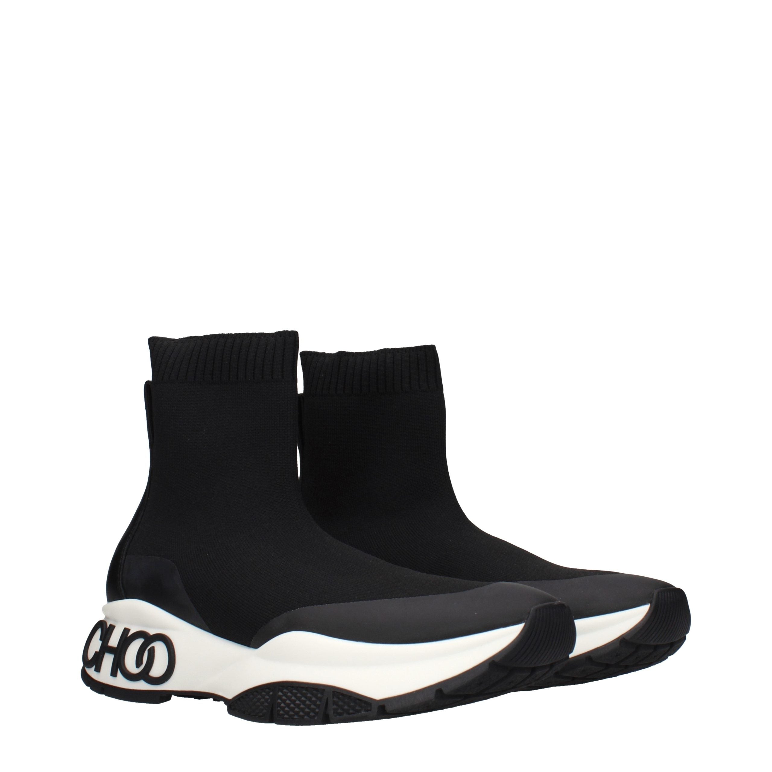 Bottines Jimmy Choo en tissu noir