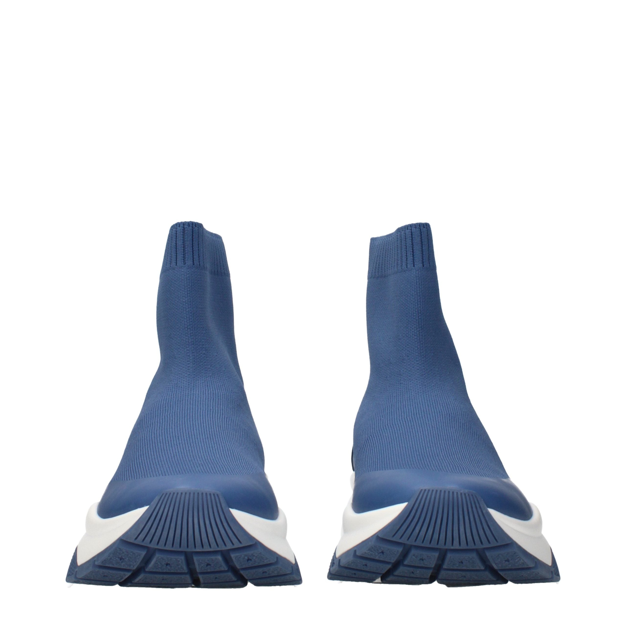 Bottines en tissu bleu Jimmy Choo