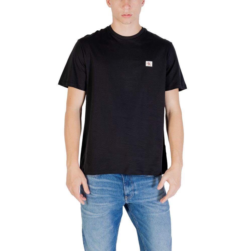 T-shirt Calvin Klein Jeans in cotone nero