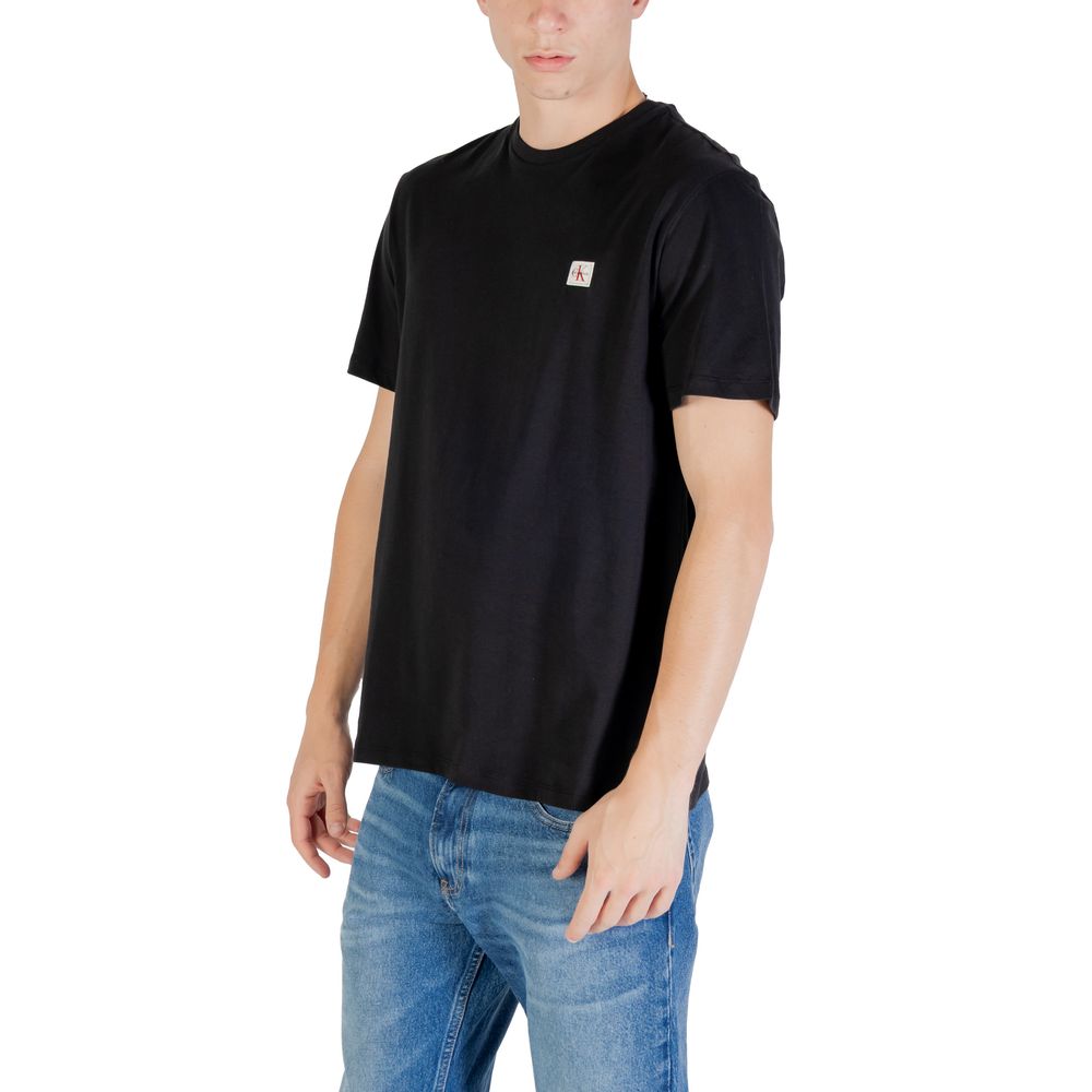 T-shirt Calvin Klein Jeans in cotone nero
