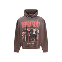 Represent Brown Cotton Sweatshirt