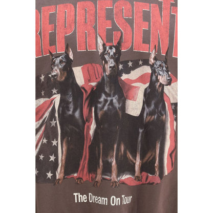 Represent Brown Cotton Sweatshirt