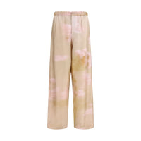 Fabiana Filippi Multicolor Silk Casual Pants