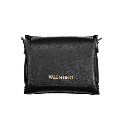 Borsa a mano da donna Mario Valentino in poliuretano nero