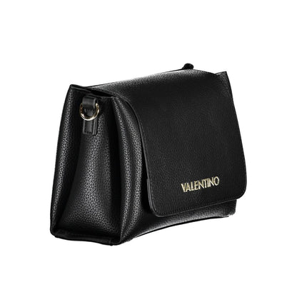 Borsa a mano da donna Mario Valentino in poliuretano nero