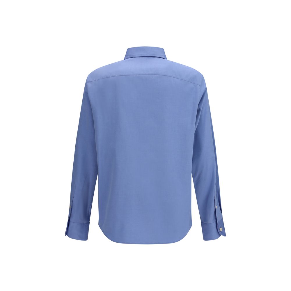 Chemise en coton bleue Valentino Garavani