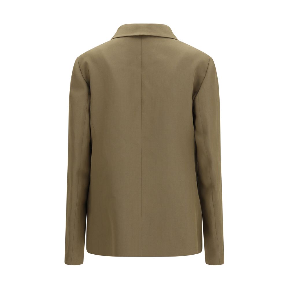 Blazer Fabiana Filippi marrone in viscosa