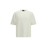LAMINAR White Polyester T-Shirt
