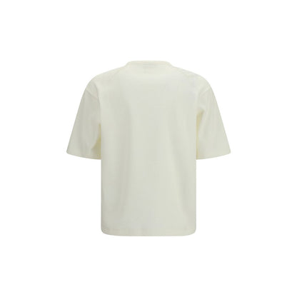 LAMINAR White Polyester T-Shirt