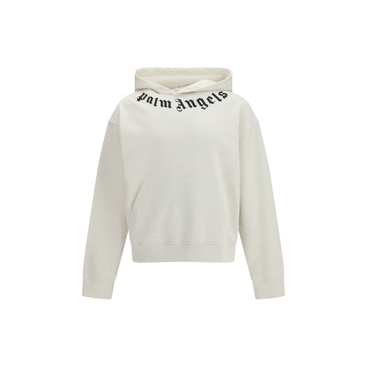 Felpa Palm Angels in cotone bianco