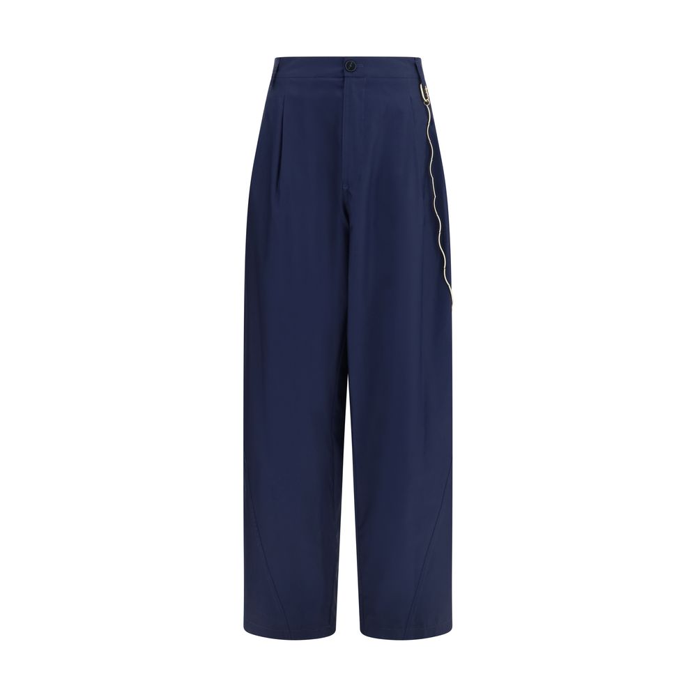 Pantalon décontracté en coton bleu Darkpark