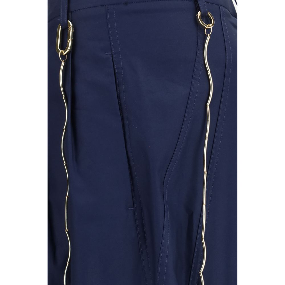Pantalon décontracté en coton bleu Darkpark