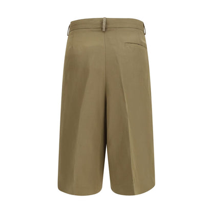 Fabiana Filippi Beige Viscose Cropped Pants
