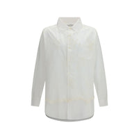 Our Legacy White Cotton Pattern Shirt