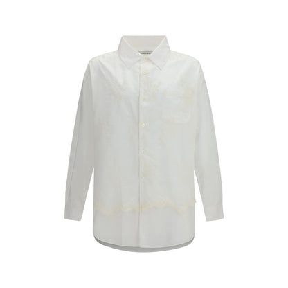 Our Legacy White Cotton Pattern Shirt