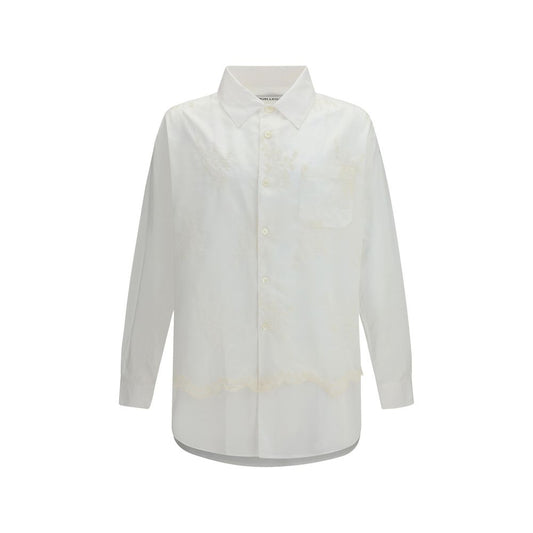 Camicia a fantasia in cotone bianca Our Legacy