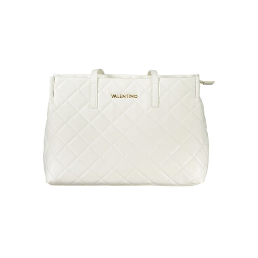 Borsa da donna Mario Valentino in poliuretano bianco