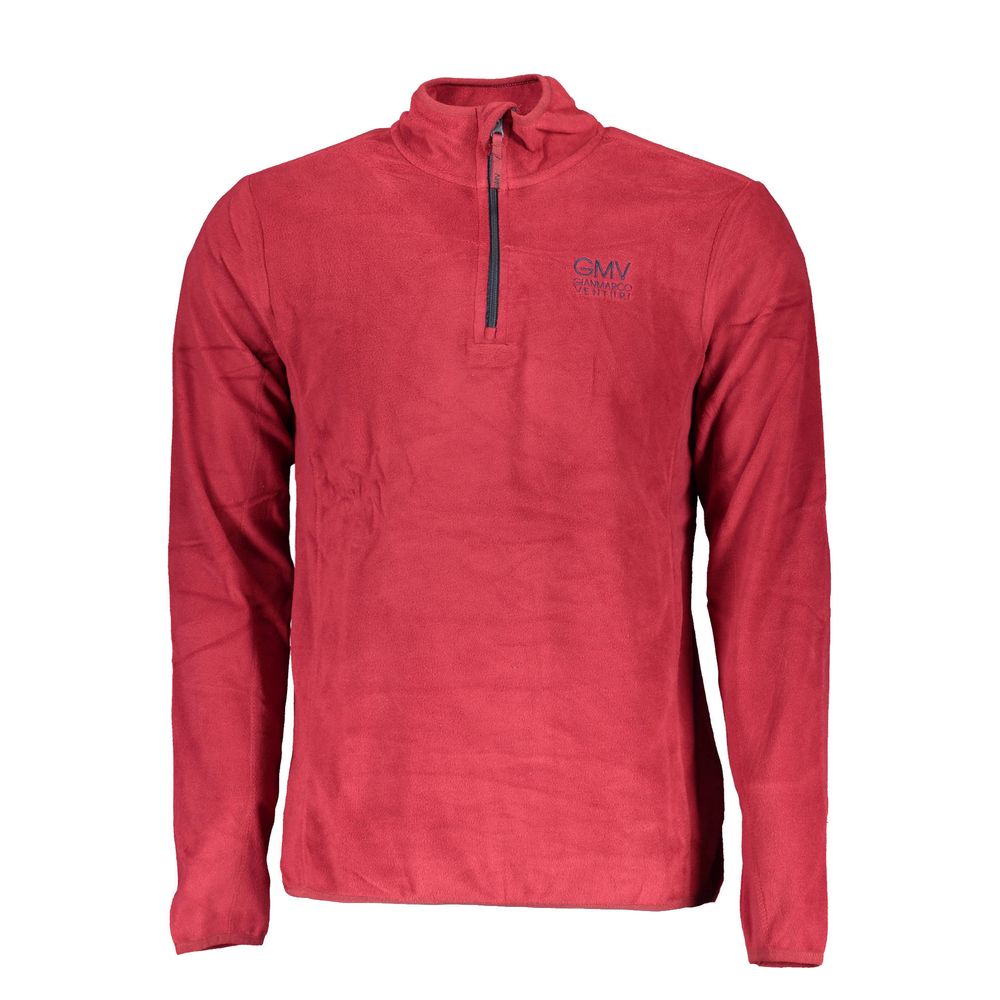 Sweat-shirt Gianmarco Venturi en polyester rouge pour homme