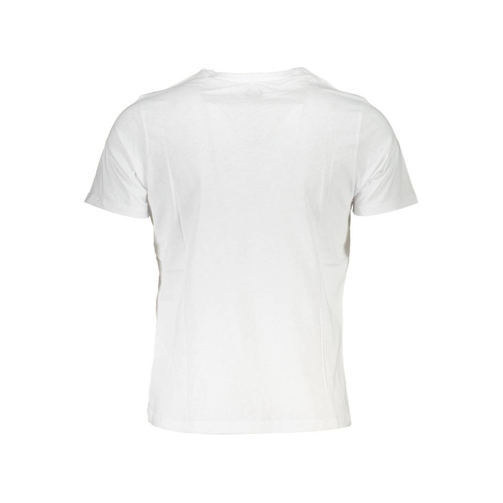 T-Shirt da uomo in cotone bianco Gianmarco Venturi