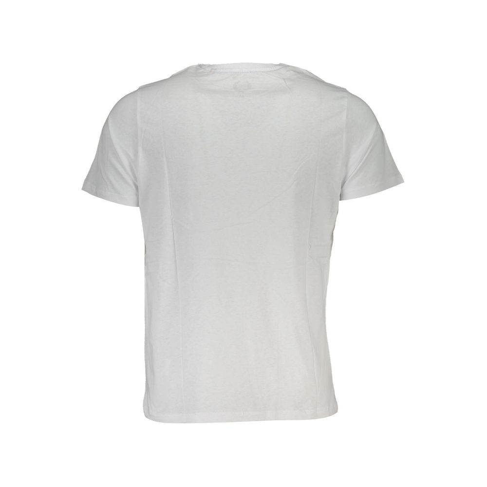 T-shirt en Coton Blanc Gianmarco Venturi pour Homme