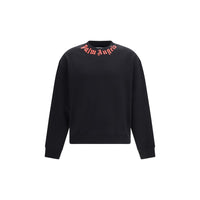 Palm Angels Black Cotton Sweatshirt