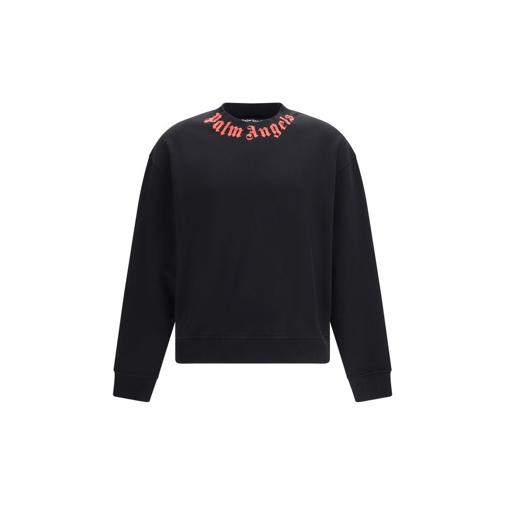 Sweat-shirt Palm Angels en coton noir