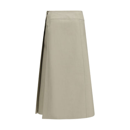 RIER Bicolor Cotton Skirt
