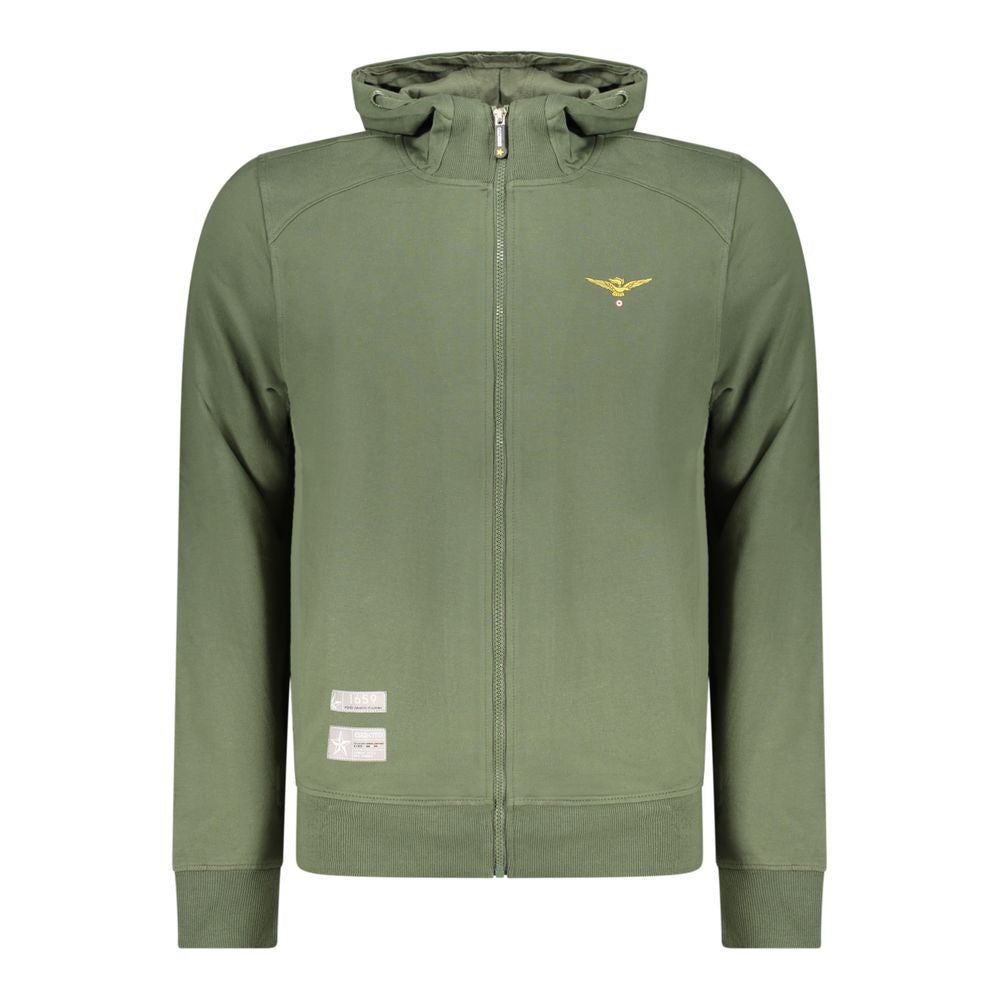 Sweat à capuche en coton bleu pour homme Accademia Militare