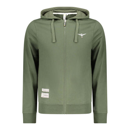 Accademia Militare Verde Cotton Men Hoodie