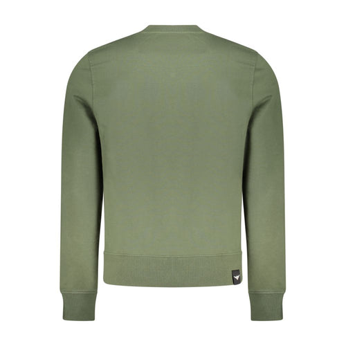 Sweat-shirt homme en coton noir Accademia Militare