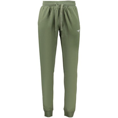 Accademia Militare Green Cotton Men Trousers