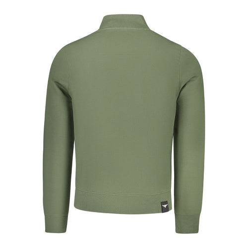 Accademia Militare – Sweat-shirt en coton vert pour homme