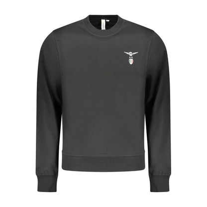 Accademia Militare Black Cotton Men's Sweatshirt