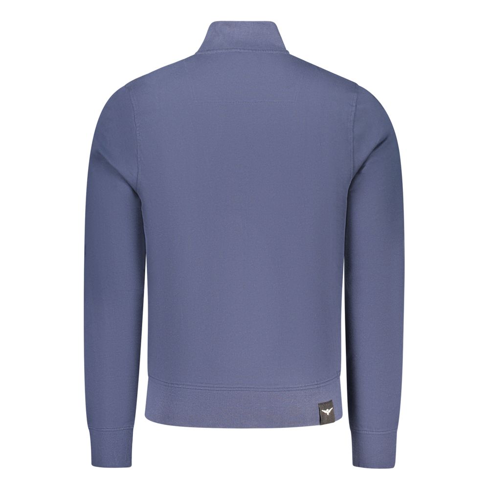 Felpa da Uomo in Cotone Blue Accademia Militare