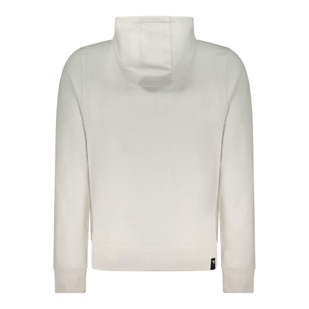 Sweat-shirt homme en coton blanc Accademia Militare