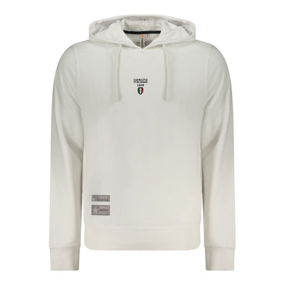 Accademia Militare White Cotton Men's Hoodie