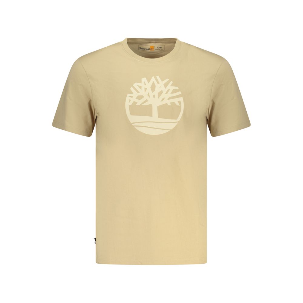 Timberland Beige Cotton Men Shirt