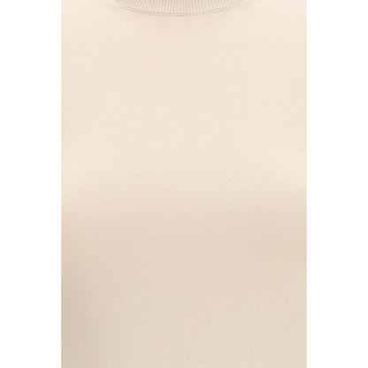 Max Mara Beige Viscose T-Shirt