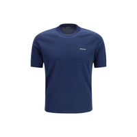 T-Shirt Prada Blu in Cotone
