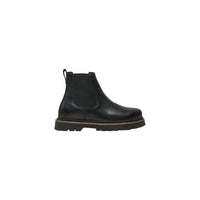 Birkenstock Black Leather Ankle Boots