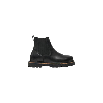 Birkenstock Black Leather Ankle Boots