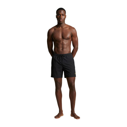 Lyle & Scott Black Polyamide Swim Shorts