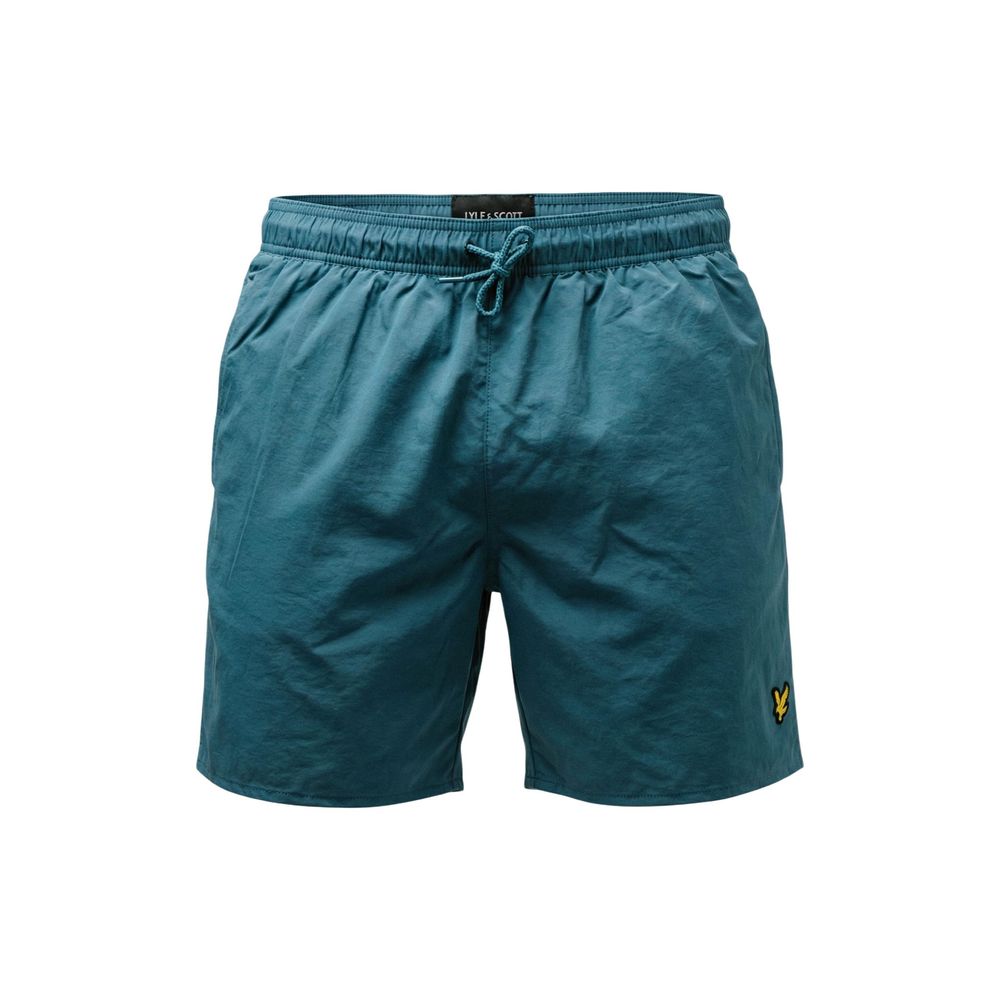 Lyle & Scott Blue Polyamide Swim Shorts