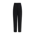 Max Mara svarta linnebyxor