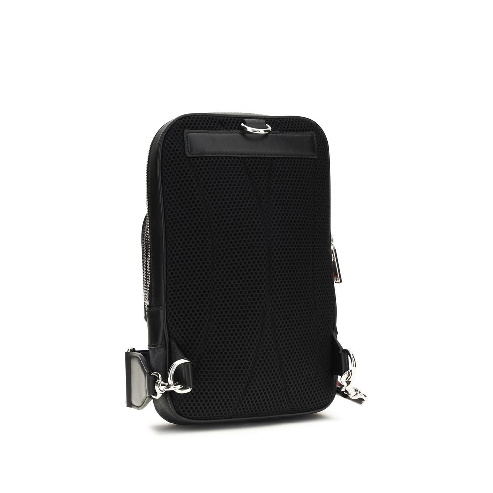 Sac bandoulière Gucci noir en polyuréthane