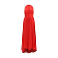 SA SU PHI Veelkleurige polyester lange jurk