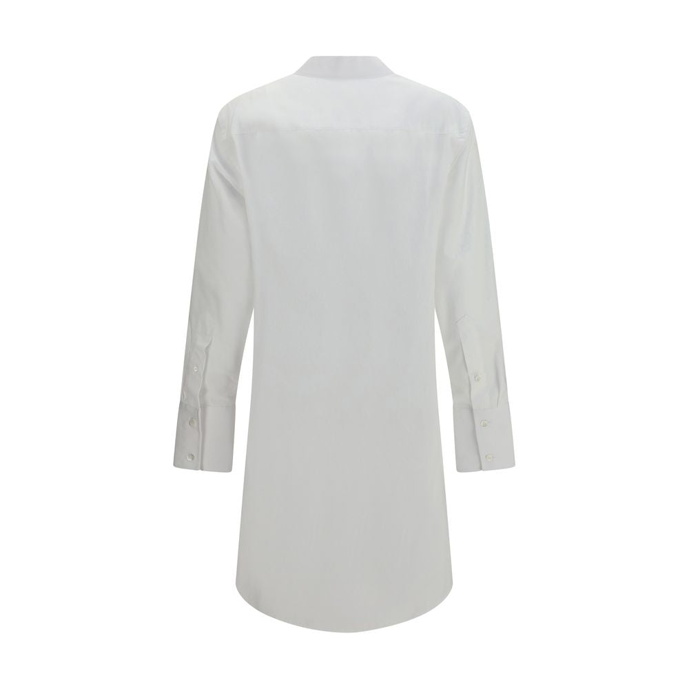 Maison Margiela Abito casual in cotone bianco